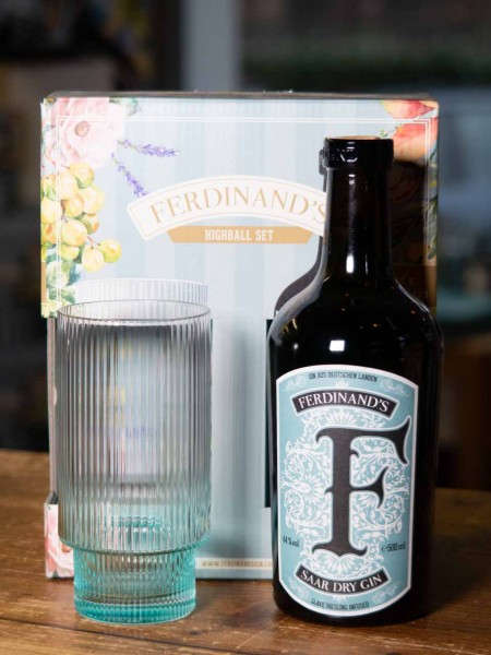 Ferdinands Gin Highball Set mit Glas