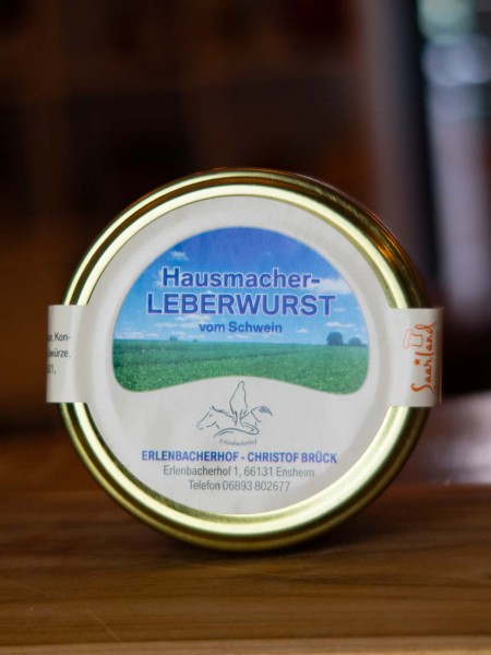 Hausmacher Leberwurst aus dem Saarland